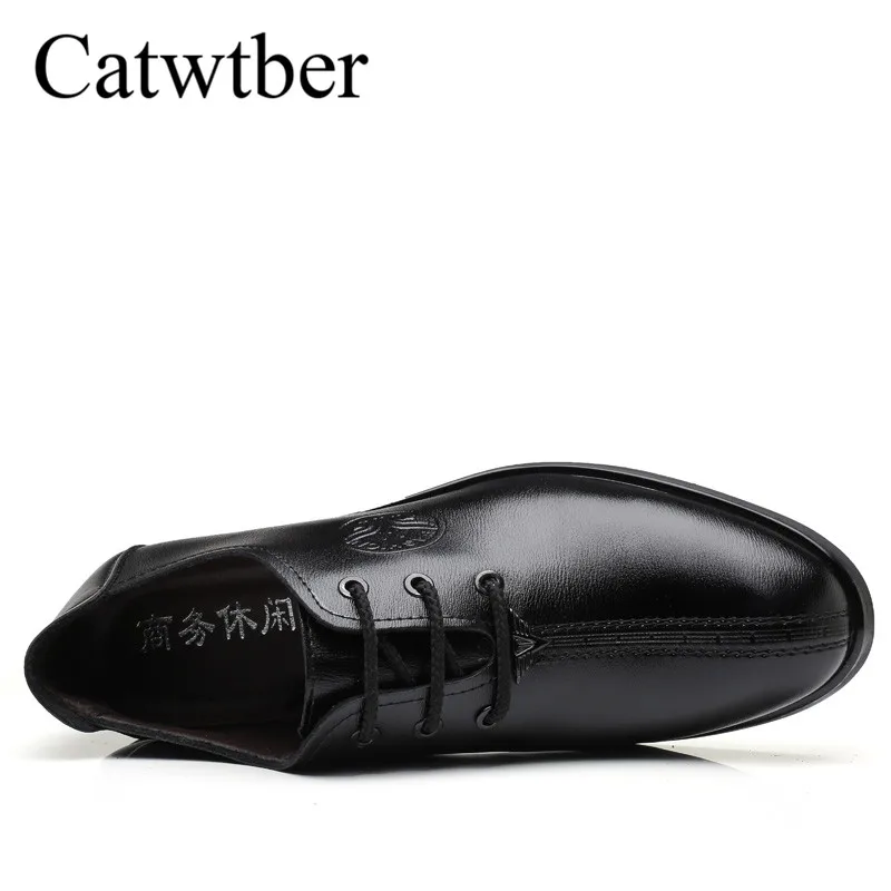 Catwtber 2018 классические Элитный бренд Мужские туфли Высокое качество Повседневное