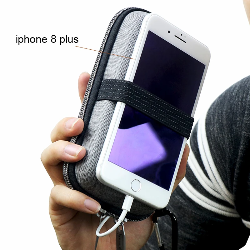 Shellnail Power Bank сумка для хранения электронный органайзер iPhone защитные сумки с usb