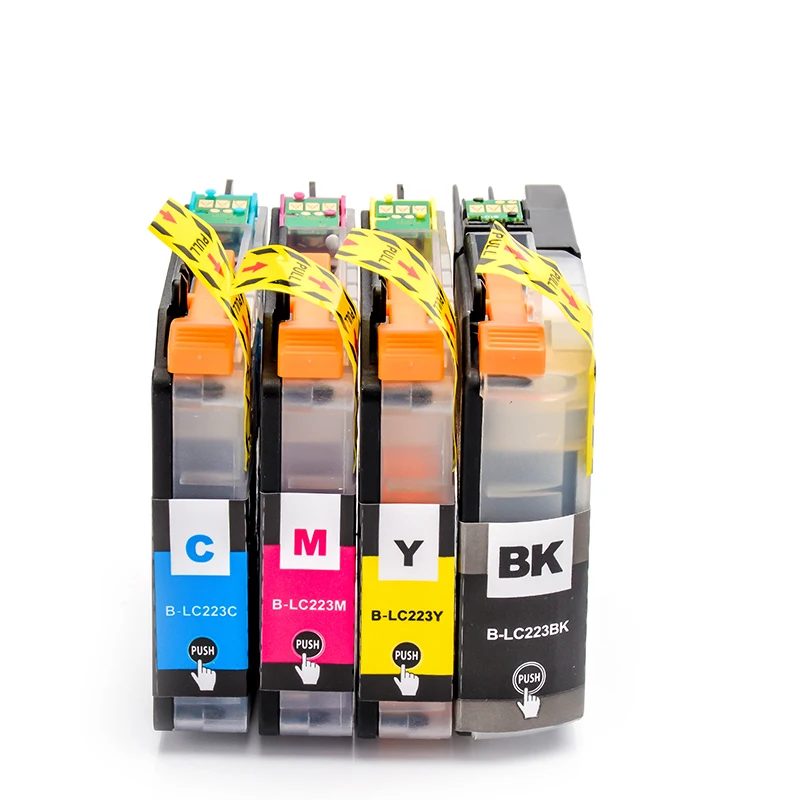 Xijin 4pk LC223 картридж совместимый для брата DCP-J562DW/MFC-J480DW/MFC-J680DW/MFC-J880DW принтер lc221 lc223With