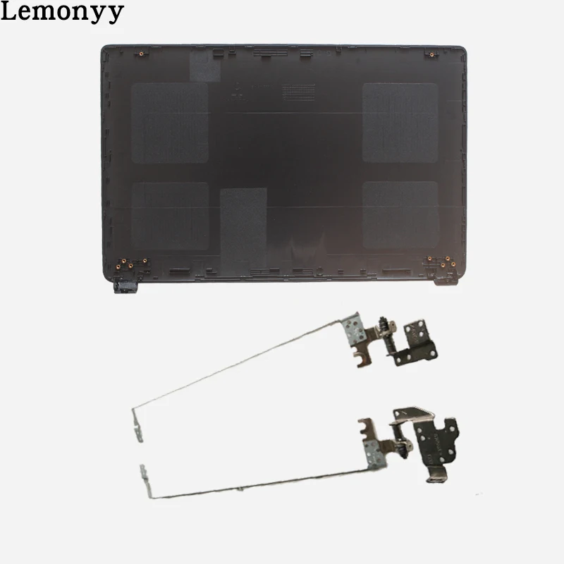 Новинка для acer Aspire E1-510 E1-530 E1-532 E1-570 E1-532 E1-572G E1-572 V5WE2 Z5WE1 ЖК-дисплей задняя крышка/ЖК-дисплей ободок крышки/ЖК-дисплей петли - Цвет: black A and hinges