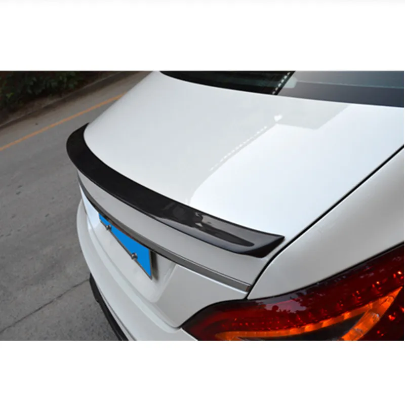 Mercedes CLS class w218 2012 + Задняя Крышка багажника из углеродного волокна спойлер для benz cls