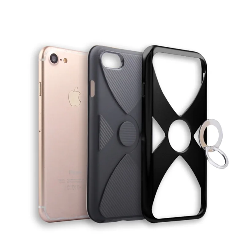 Mobile Phone Cases For Apple iPhone 7 7s Case Original Remax TPU+PC Frame+Ring Holder Stand for Plus Cover | Мобильные телефоны и