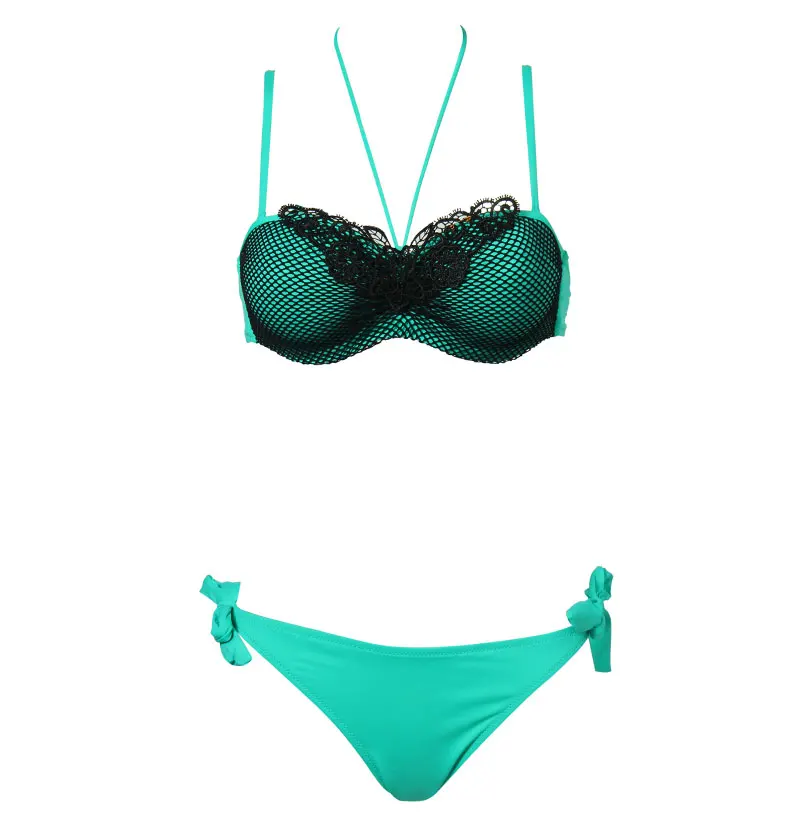 Andzhelika bikini женский купальник бики с эффектом пуш апп бикини комплект AK18817