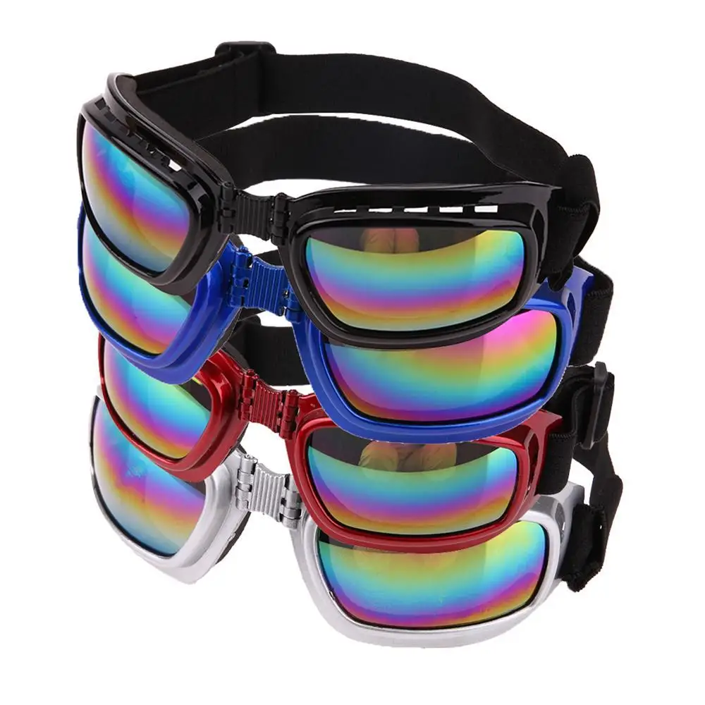 Dog Sunglasses Multi-Color Windproof Pet Eye Wear Protection Puppy Goggles Medium Large Accessories | Дом и сад