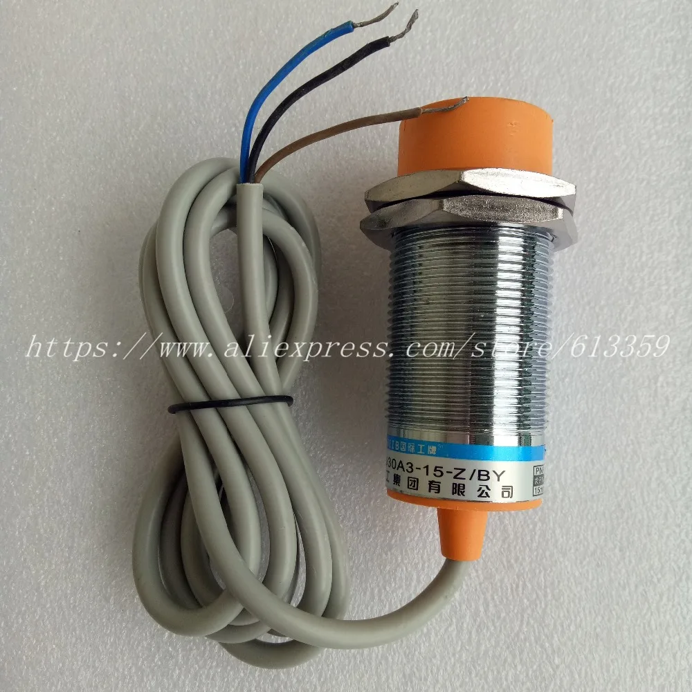 2PCS M30 Inductive Proximity Sensor 6-36VDC 3-Wire NPN PNP NO NC 300mA Sn-15mm LJ30A3-15-Z/BX AX BY AY | Электронные компоненты