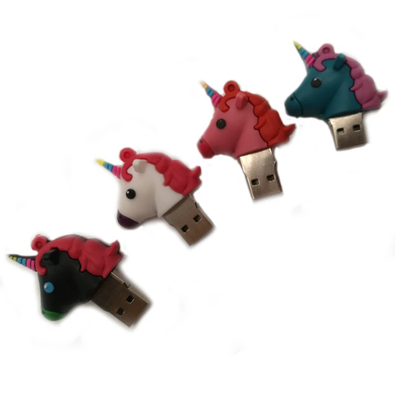 Usb флеш-накопитель Pendrive usb2.0 с единорогом 64 ГБ 32 16 8 4 Гб | Компьютеры и офис