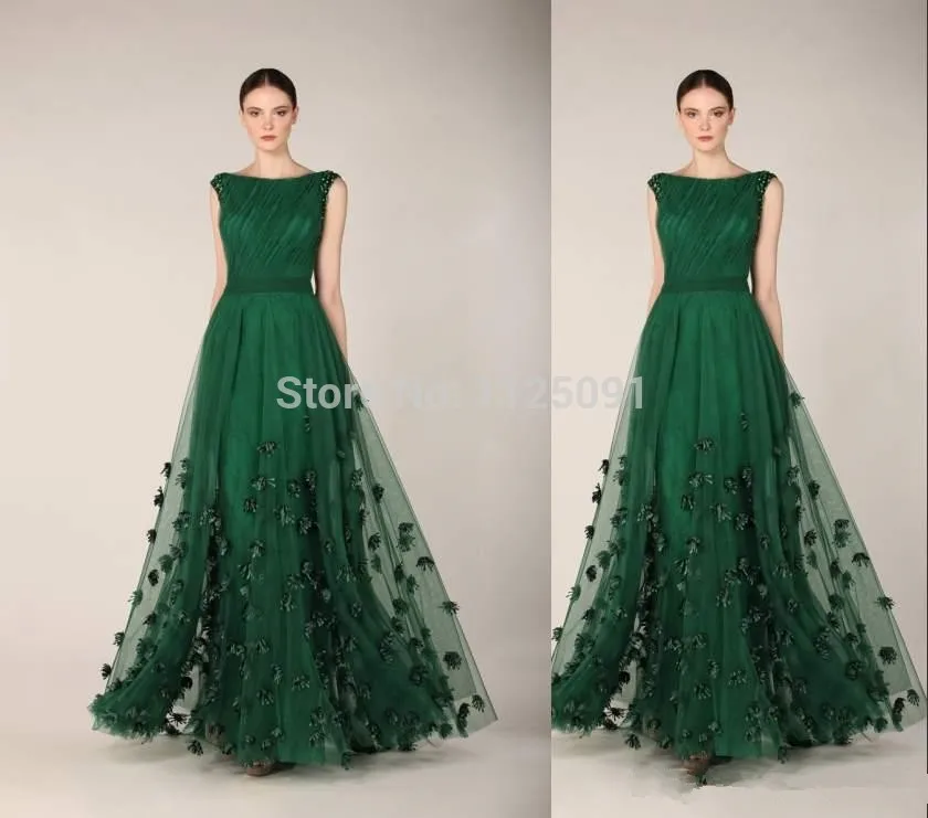 Длинное вечернее платье для женщин темно зеленое с цветами|dress long green|dress womendress women