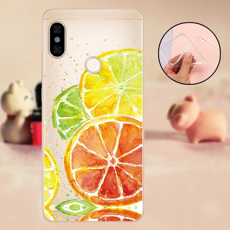 Чехол для телефона Xiaomi Redmi Note 5, силиконовый чехол-бампер для Xiaomi Redmi Note 5 Pro, мягкий силиконовый прозрачный чехол, Funda