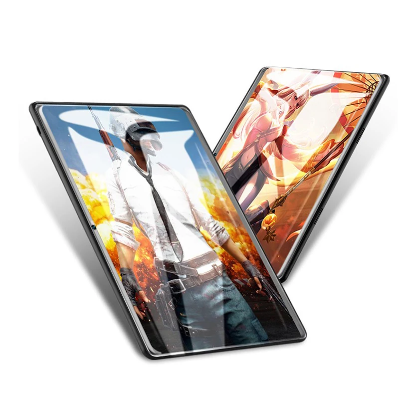 2.5D стеклянный экран планшет 10 дюймов Android 9 0 Восьмиядерный 6 Гб RAM 64 ГБ ROM 3G 4G LTE 1280 800
