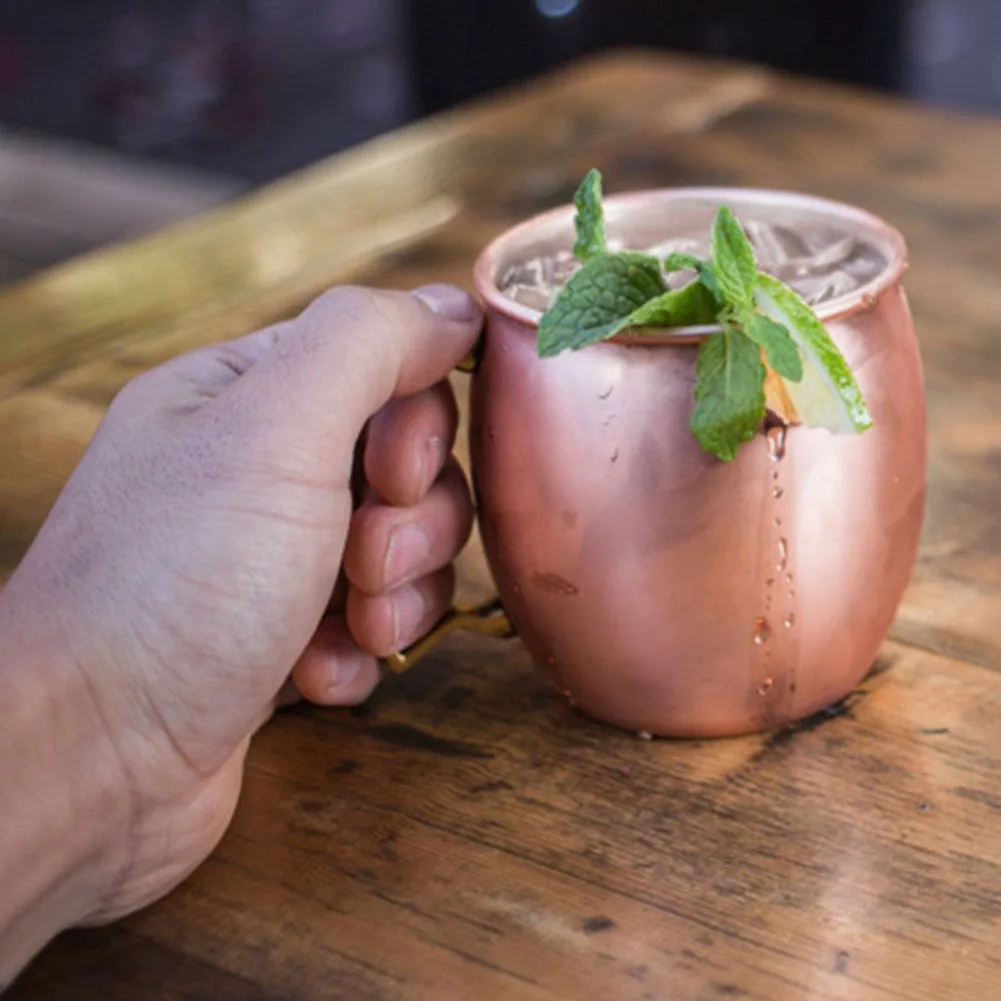 Медные простые кружки Mule food grade Bar Fabala кофейные глянцевые чашки для питья ресторан