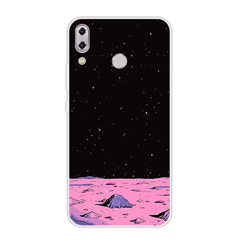 6.2 inch for Asus Zenfone 5 ZE620KL Printing Shell Coque 5z ZS620KL Ultrathin TPU Soft Sunrise Phone Case |