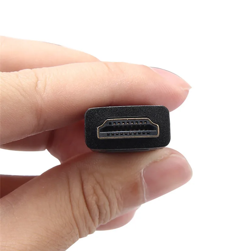 Цена по прейскуранту завода Новое высокое качество HDMI Золото папа к VGA HD 15 15pin
