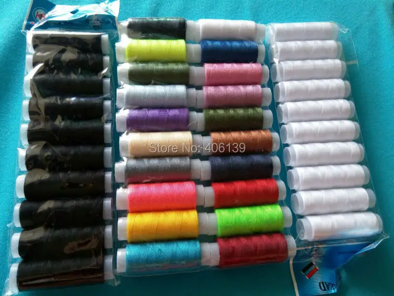 Бесплатная доставка Высококачественная полиэфирная швейная нить сделано в