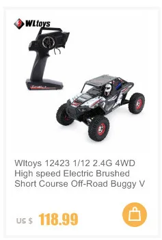 WLtoys A979 2,4 ГГц 1/18 полный пропорциональный пульт дистанционного управления 4WD автомобиль 45 км/ч матовый мотор электрический RTR внедорожный багги RC автомобиль fi