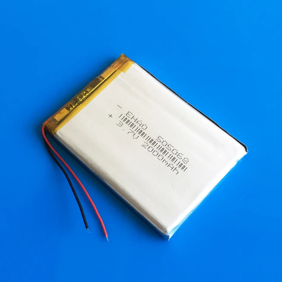 505068 3 7 в 2000 мАч литий-полимерные аккумуляторные батарейки для MP3 GPS навигатора DVD