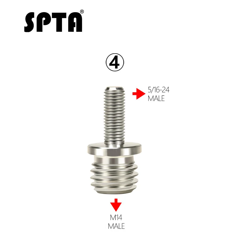 SPTA 1 шт. сверло Aapter резьба для полировки колодки и крюк петля задняя пластина подложка и полировщик 5/" или M14 резьба-Выберите наборы