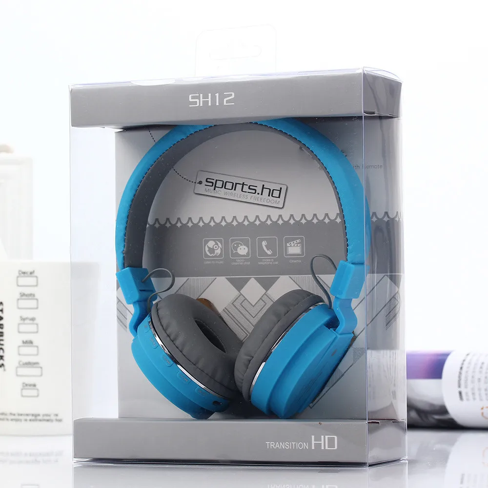 TC SH12 беспроводная Bluetooth гарнитура Auriculares провода регулируемые наушники
