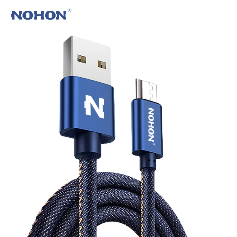 NOHON Micro USB кабель Android для быстрой зарядки Samsung Xiaomi Lenovo LG Sony HTC мобильный телефон