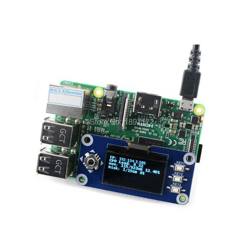 Raspberry pi 3 model b/4B zero w 1 дюймов oled LCD LCD|Демонстрационные стенды| |