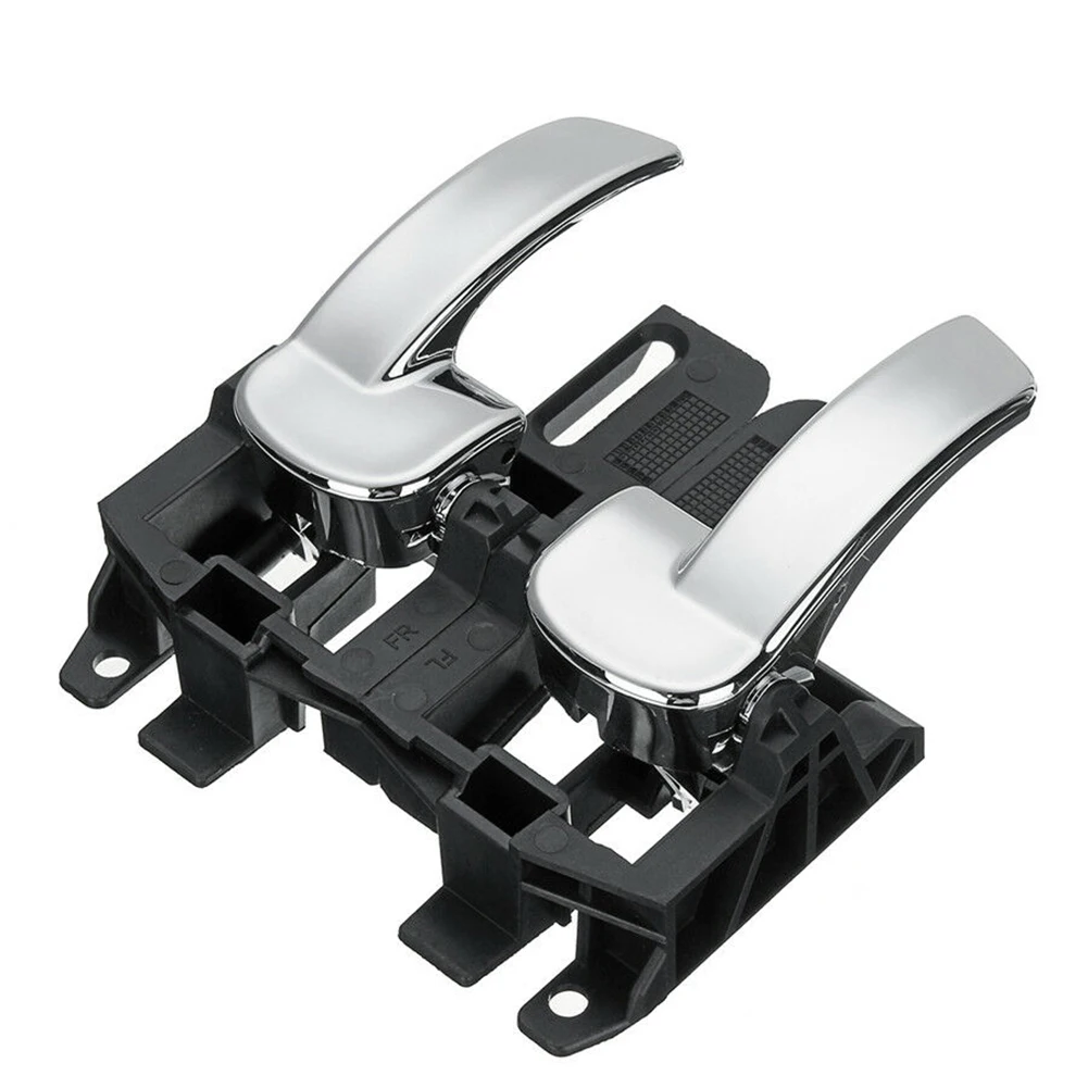 2 шт. черные пластиковые левые правые межкомнатные дверные ручки для NISSAN QASHQAI 2007