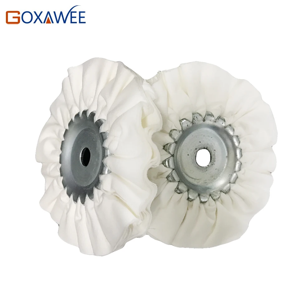 GOXAWEE 2 шт. 4 &quotшлифовальные круги разных цветов из чистого хлопка полировальные