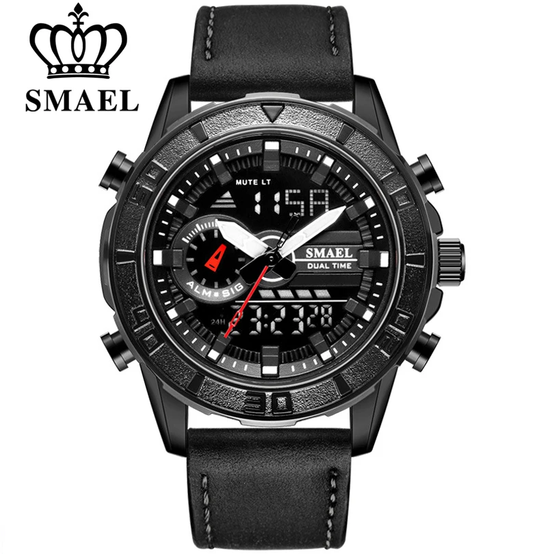 SMAEL Relogio Masculino 2021 мужские часы модные Лидирующий бренд спортивные