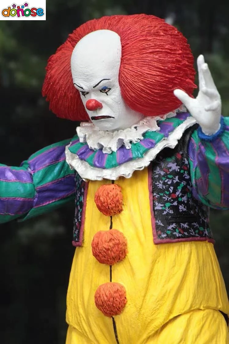 Neca Toys Figure The Movie IT Pennywise 1990 Stephen King's It Clown Model Collection Decor For Halloween Decoration Horro Gift | Игрушки