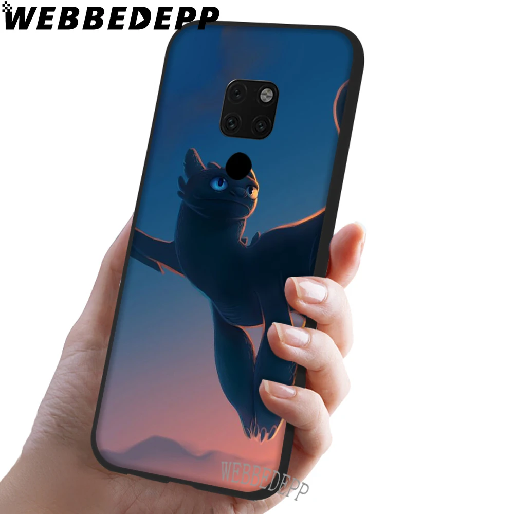 WEBBEDEPP Как приручить дракона мягкий чехол для Huawei Honor 6 7A Pro 7C 8C 7X 8X 8 9 10 lite Note10 |
