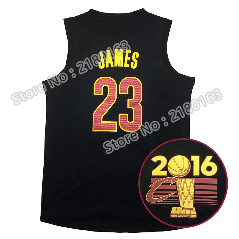 High quality #2 Kyrie Irving Basketball Jersey #23 LeBron James 100% Stitched Embroidery Logos Jerseys Free Shipping | Спорт и