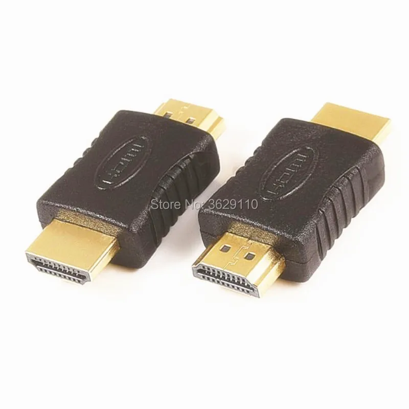 

100 шт. HDMI папа к HDMI Мужской конвертер разъем адаптера 1080P HDMI удлинитель для ПК HD ТВ ноутбука