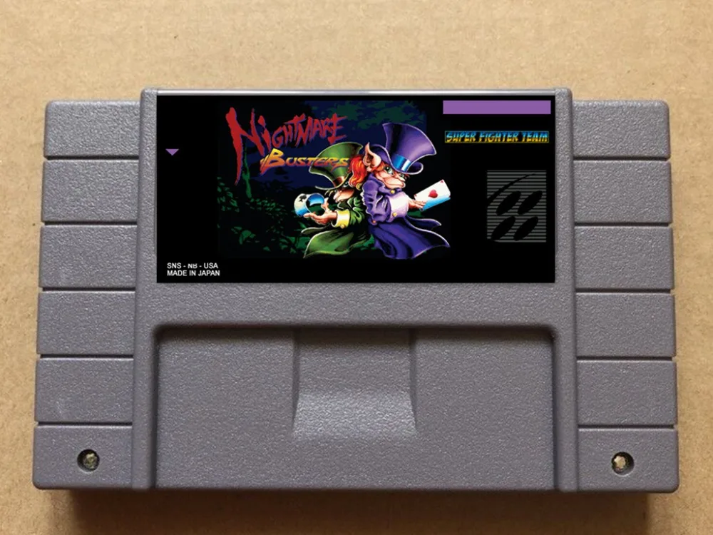 Видеоигра Super Busters USA NTSC Версия 16 бит 46 pin!|Картриджи| |