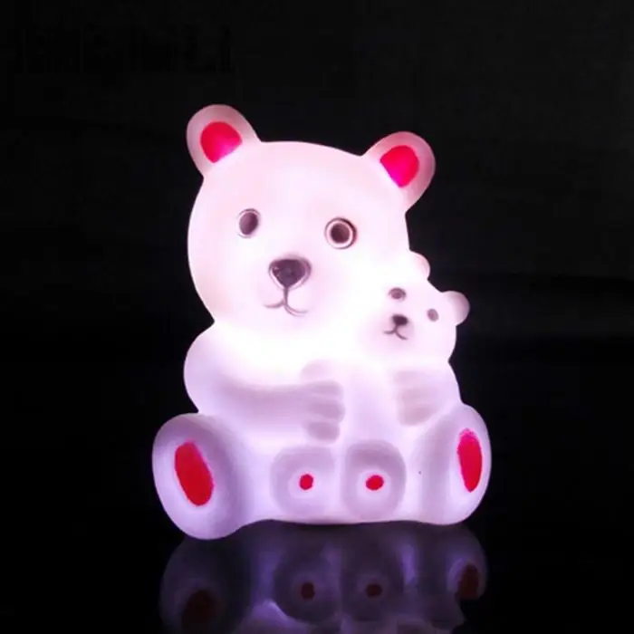 Игрушка для кровати цветная лампа ночник ночнушка Детская мультяшное животное