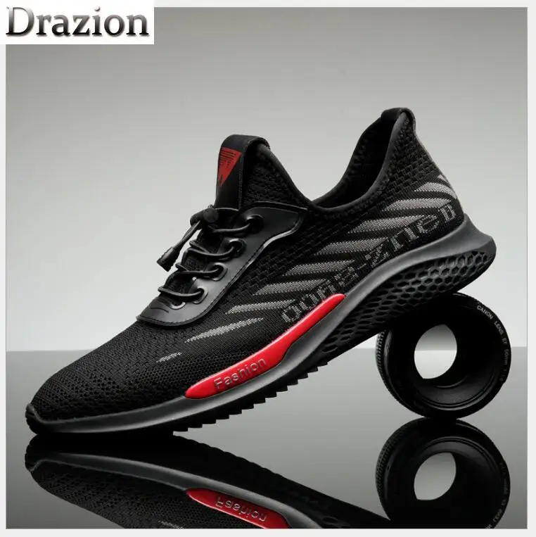 Sports style casual shoes men's new fashion flying woven mesh trend wild | Обувь