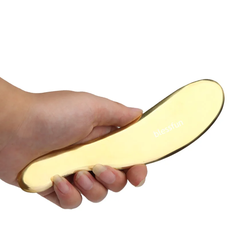 Скидка 20% медь Gua Sha лечение Guasha доска акупунктурный массаж медицинский латунный пластинчатый массажер для тела терапевтический инструмент