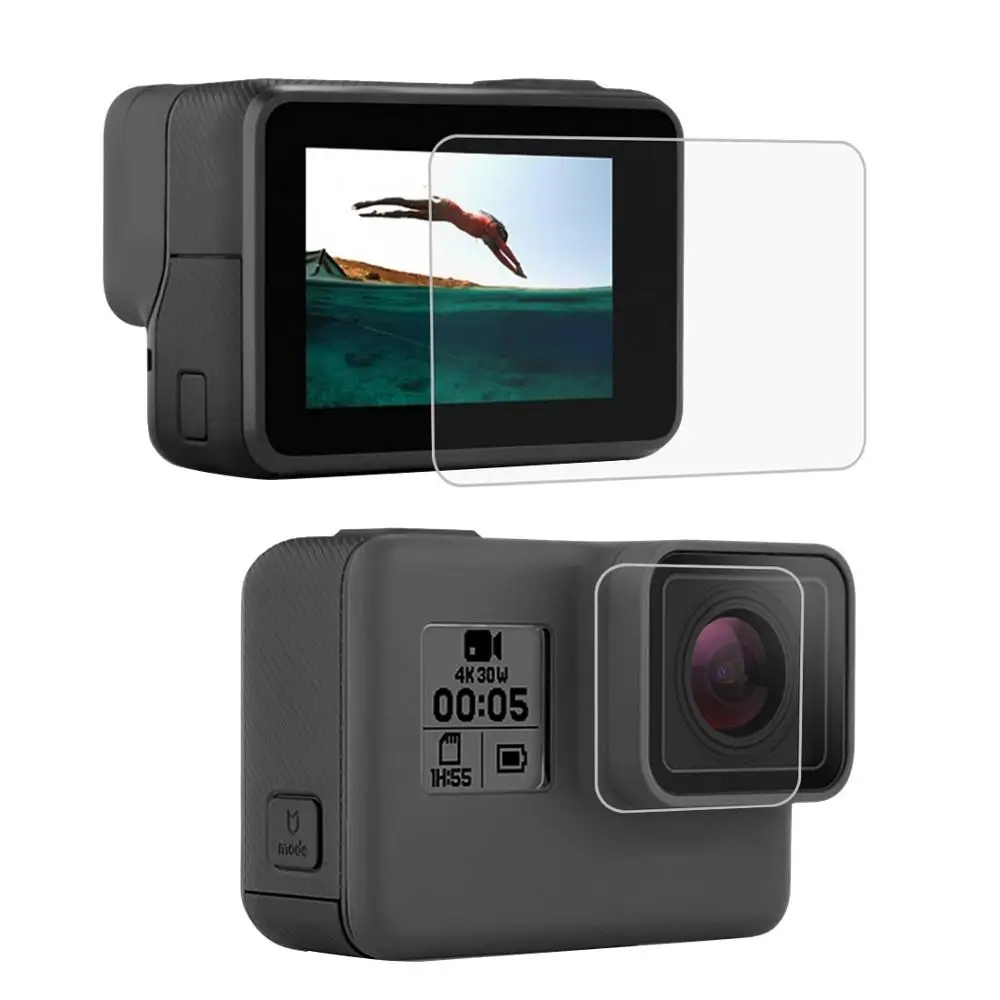 Аксессуары PULUZ для GoPro пленка из закаленного стекла протектор экрана LCD HD +