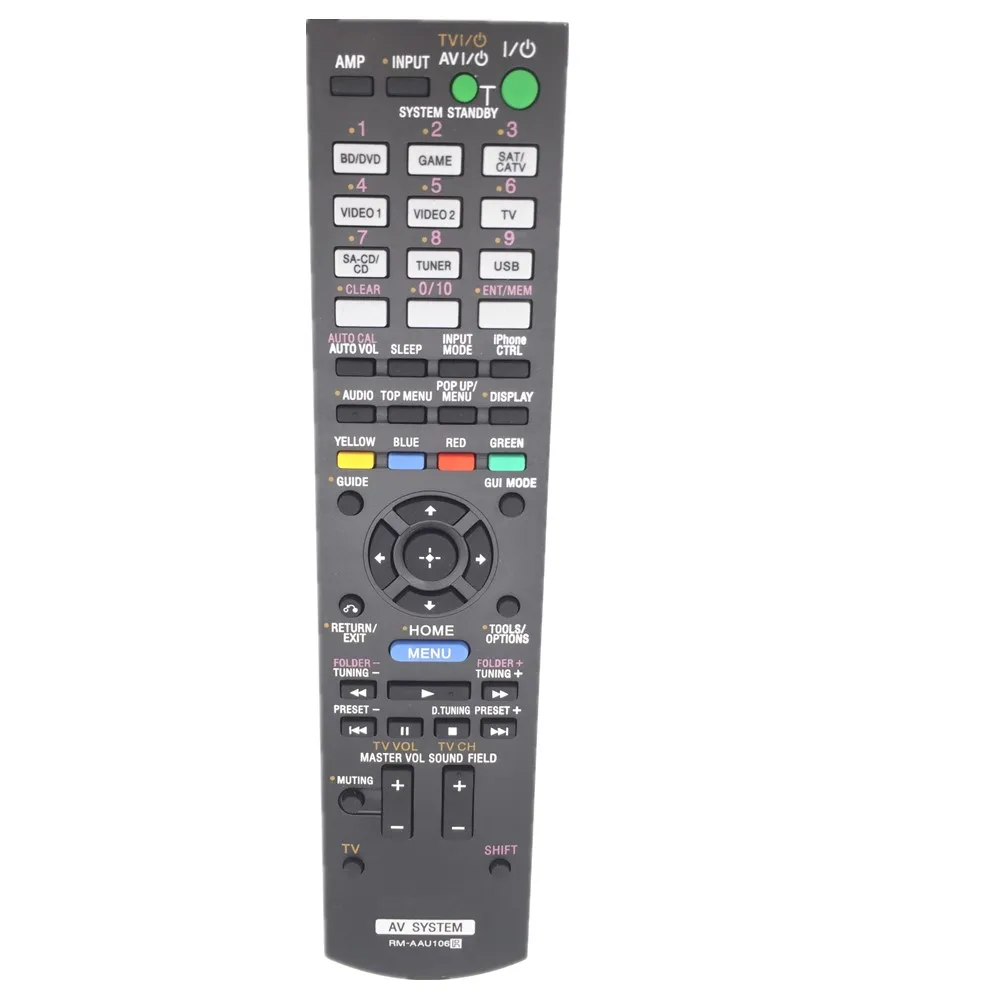 RM-AAU106 дистанционного Управление для Sony STR-DH730 STR-DH830 TDM-iP30 многоканальный av-ресивер |