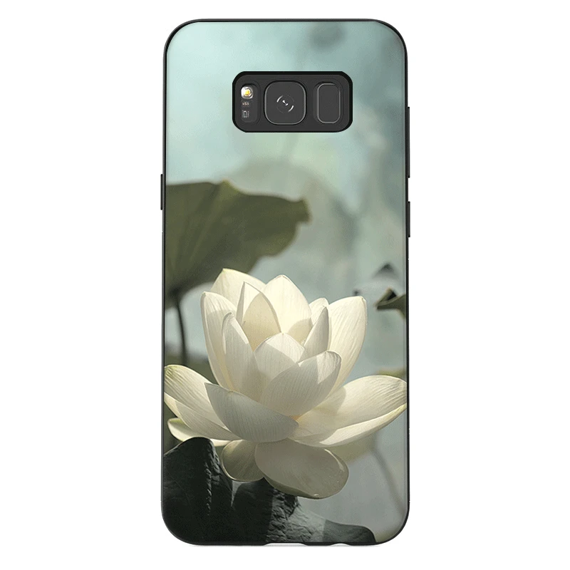 Чехол для мобильного телефона Desxz Lotus Flower Samsung A01EU US S10 S20 Plus Ultra S6 S7 Edge S8 S9 S10E Note 8 9 |