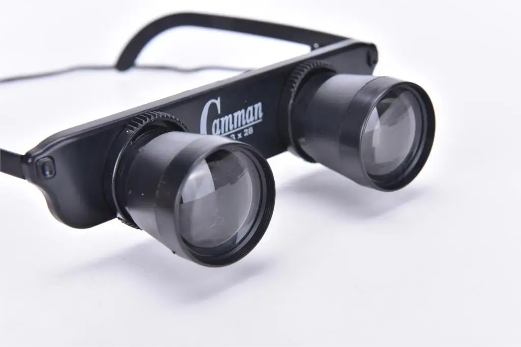 

10mm 3x28 Magnifier Glasses Style Outdoor Fishing Optics Binoculars Telescope Eye Lens Diameter