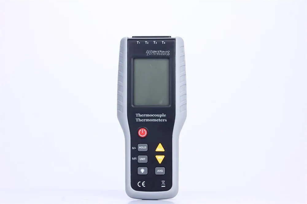PerfectPrime TC41 4-канальный k-тип цифровой термометр термопары Датчик-200-1372C/2501F 20x4