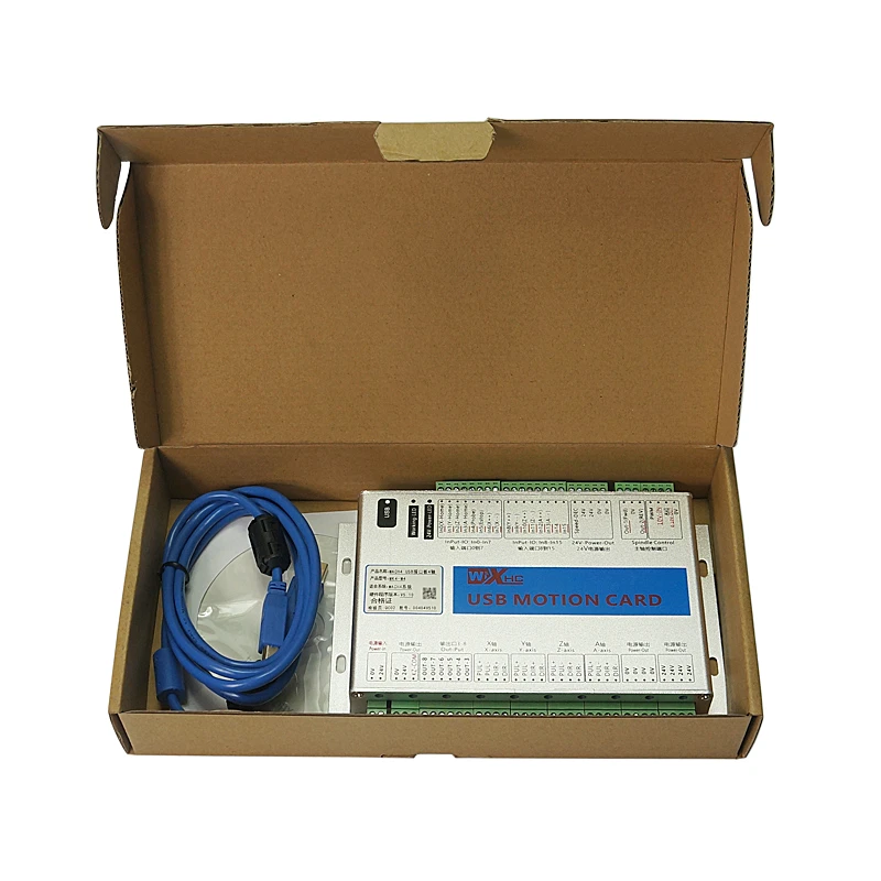 4 осевая плата интерфейса ЧПУ Mach4 usb контроллер движения 2000 кГц карта для