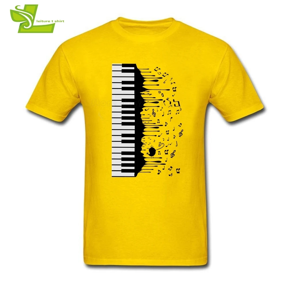 Футболка Best Song Piano Keys для парней Новое поступление футболки с принтом