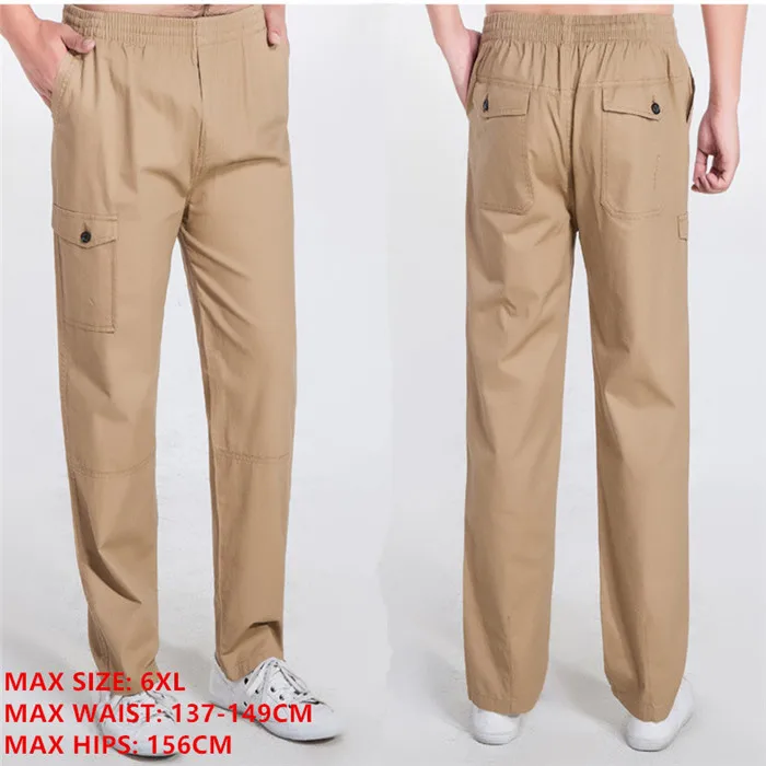 Брюки карго мужские Pantalon Homme шаровары японские тактические брюки хип хоп камуфляж Kargo хаки черный плюс 6XL 7XL Повседневная Уличная одежда