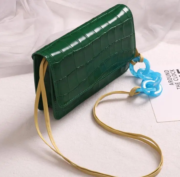 Женская сумка-мессенджер из натуральной кожи маленькая сумка на плечо с