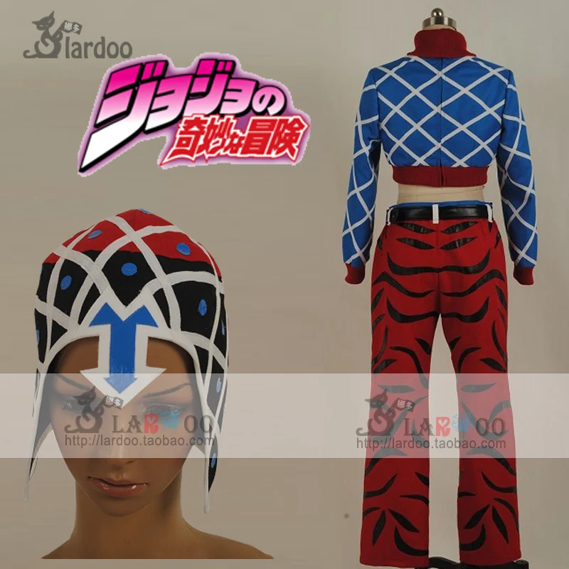 Костюм для косплея Гидо миста из невероятных приключений Джоджо|cosplay costume|jojo bizarre