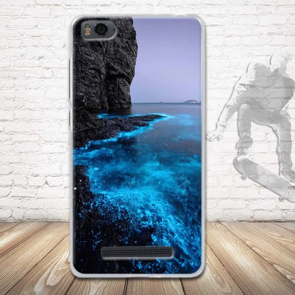 Чехол для Xiaomi Mi4c мягкий силиконовый чехол Mi 4c милый 3D-чехол 4 c 5 0 дюйма чехлы