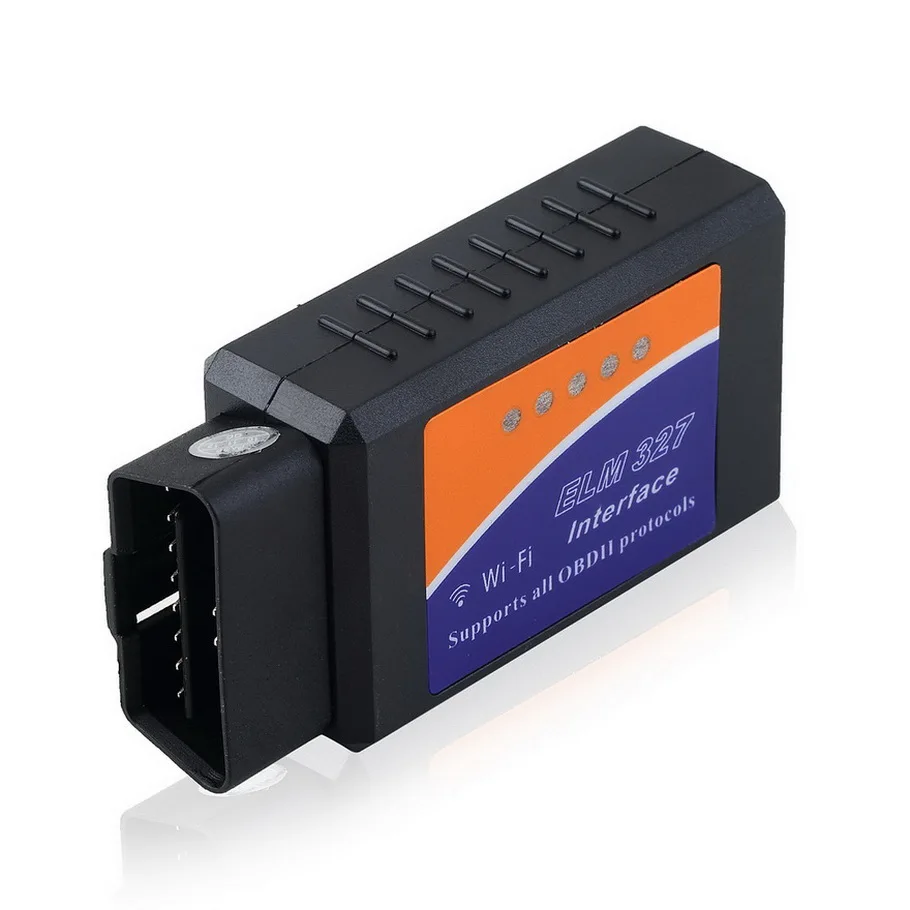ELM327 WIFI OBD2 / OBDII Auto Diagnostic Scanner Tool ELM 327 WiFi interface scan for smart phone PC hot selling |