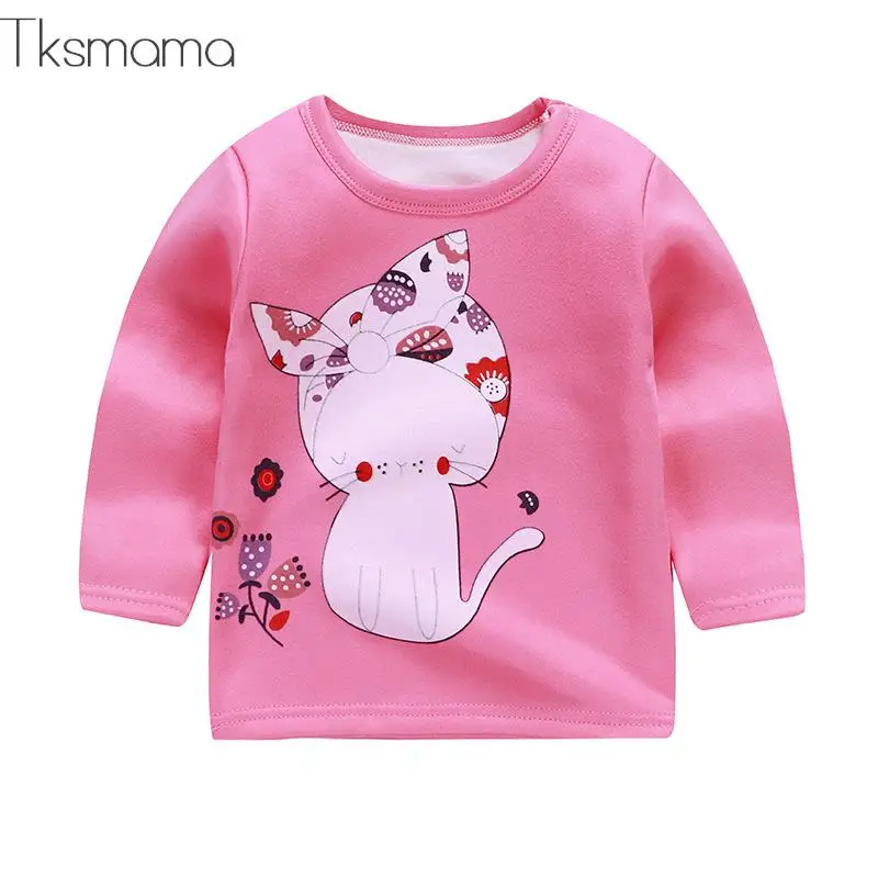 Детские толстовки с капюшоном в мультяшном стиле повседневное нижнее белье для