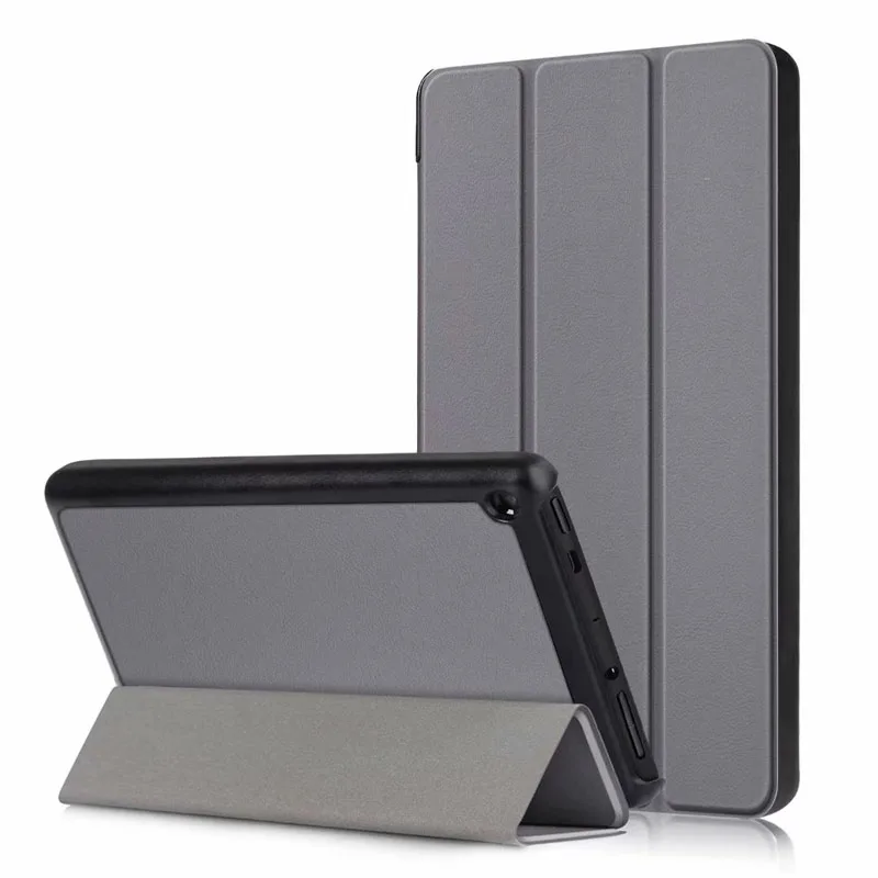 30 шт./лот тонкий Чехол-книжка из искусственной кожи для Kindle Fire 7 2019 Роскошный