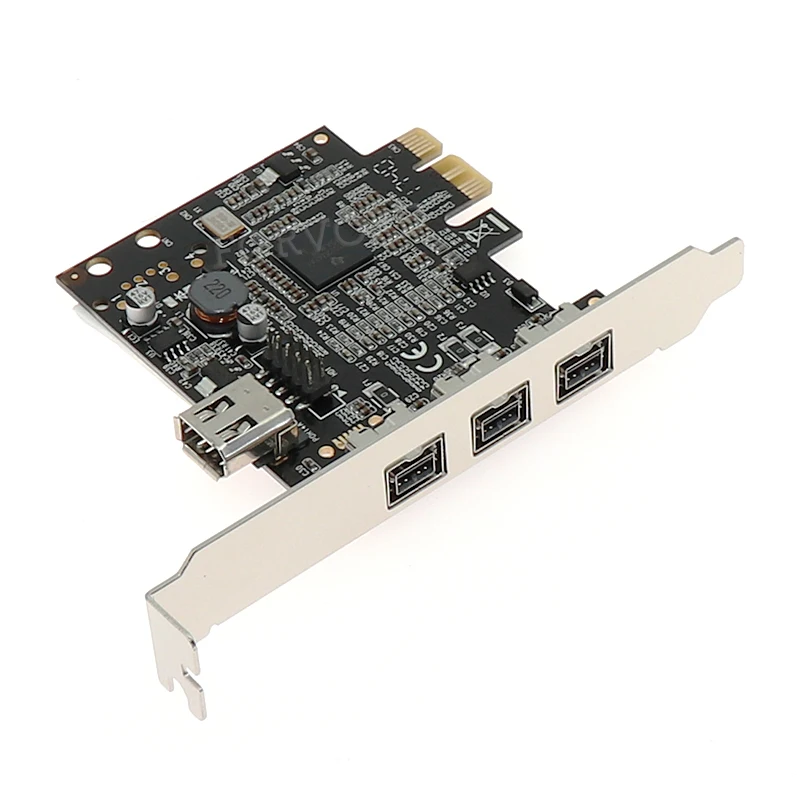 Для смартфона с 3 портами 1394B + 6 Pin 1394A карта pci e внешний Firewire 800 400 IEEE 1394b разъемом PCI