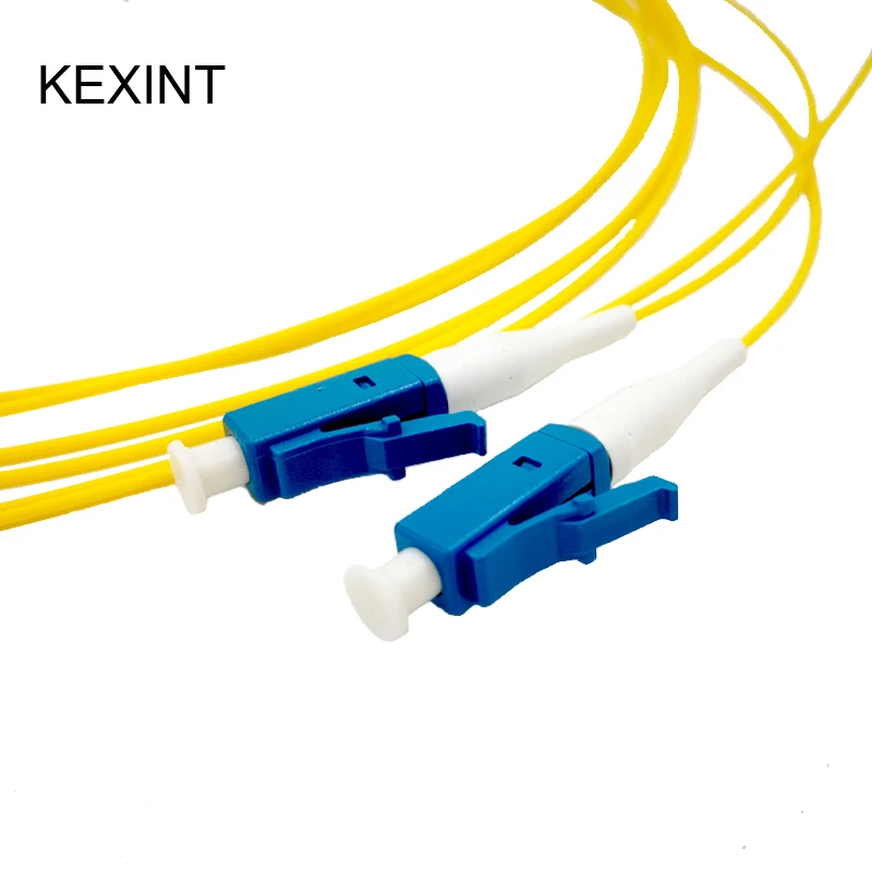 KEXINT Fiber Optic Pigtail Connector LC UPC 0.9 652D/657A1/657A2 LSZH/PVC / 50pieces | Мобильные телефоны и аксессуары